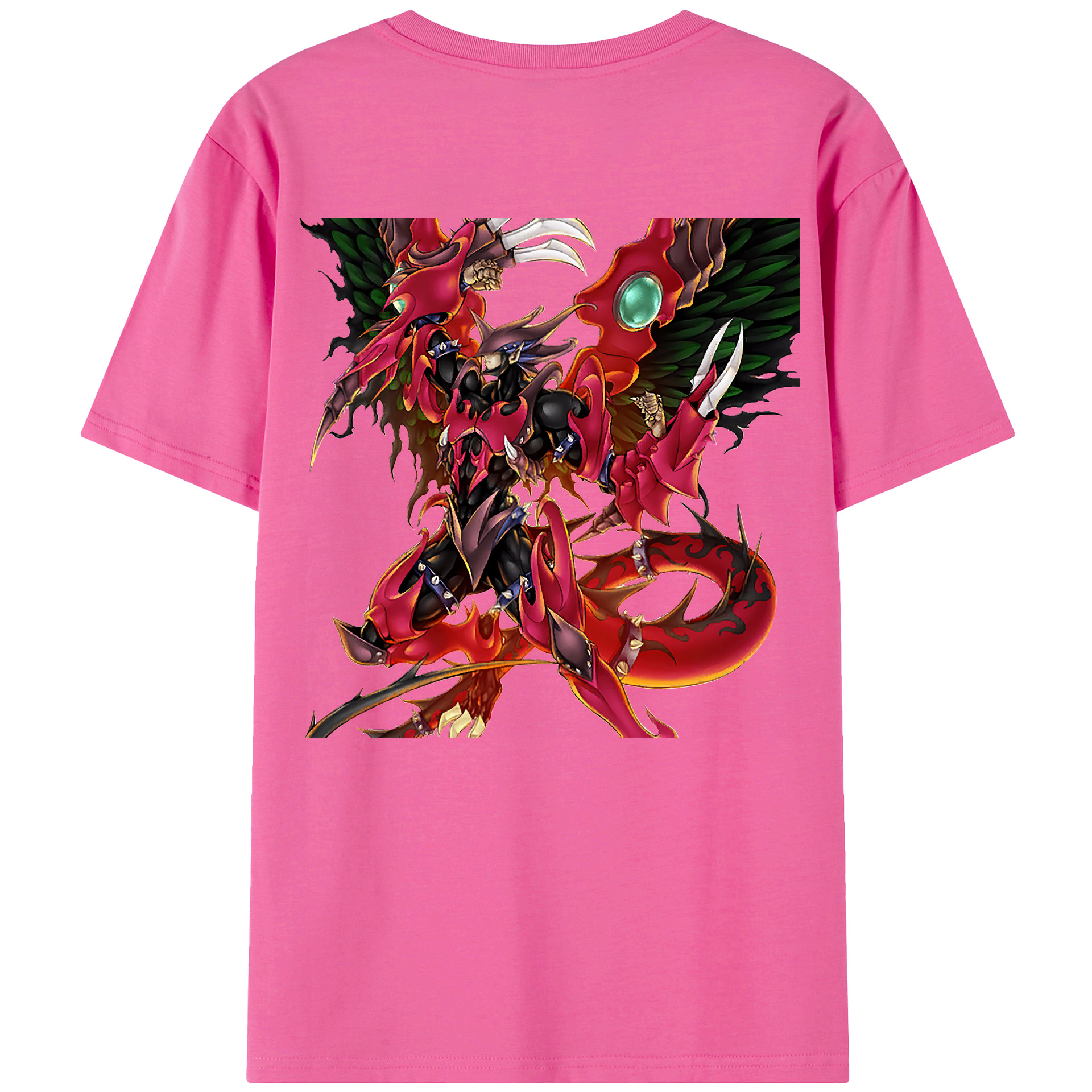 （画像用） 遊☆戯☆王 Yu-Gi-Oh! レディース半袖Tシャツ(バックプリント)